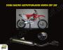 Doma Racing Auspuffanlage CRF 250 R 2004-2009 Alu/Carbon ohne Bomb