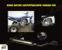 Doma Racing Auspuffanlage  Quad Yamaha YFZ 450 / R Alu/Carbon mit Bomb ab Bj. 2009