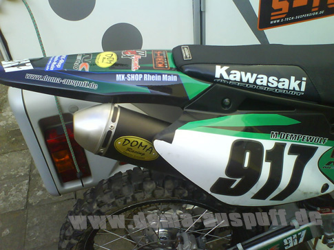 Doma Exhaust KXF 250