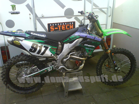 Doma Auspuff Komplettanlage KXF 250